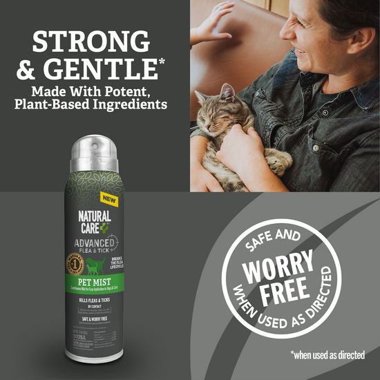Advanced Flea Tick Pet Spray Natural Care