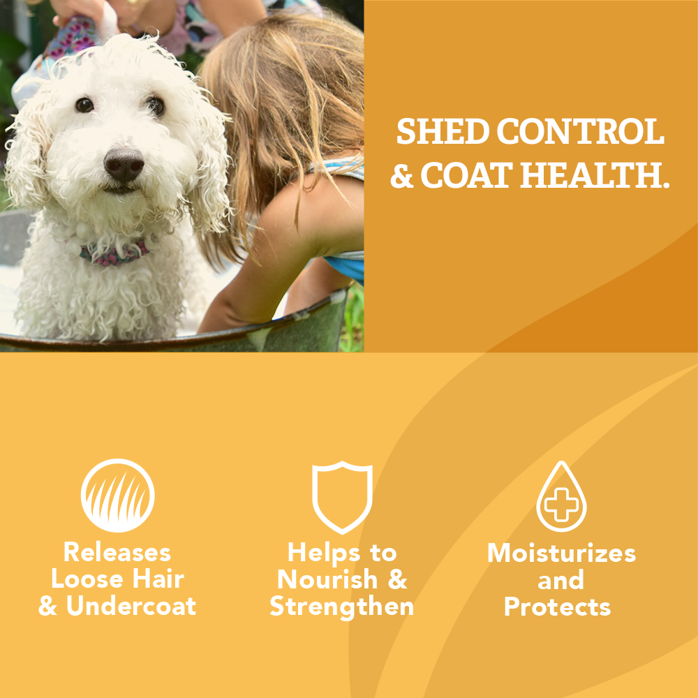 Dog Shed Control Shampoo Natural Care