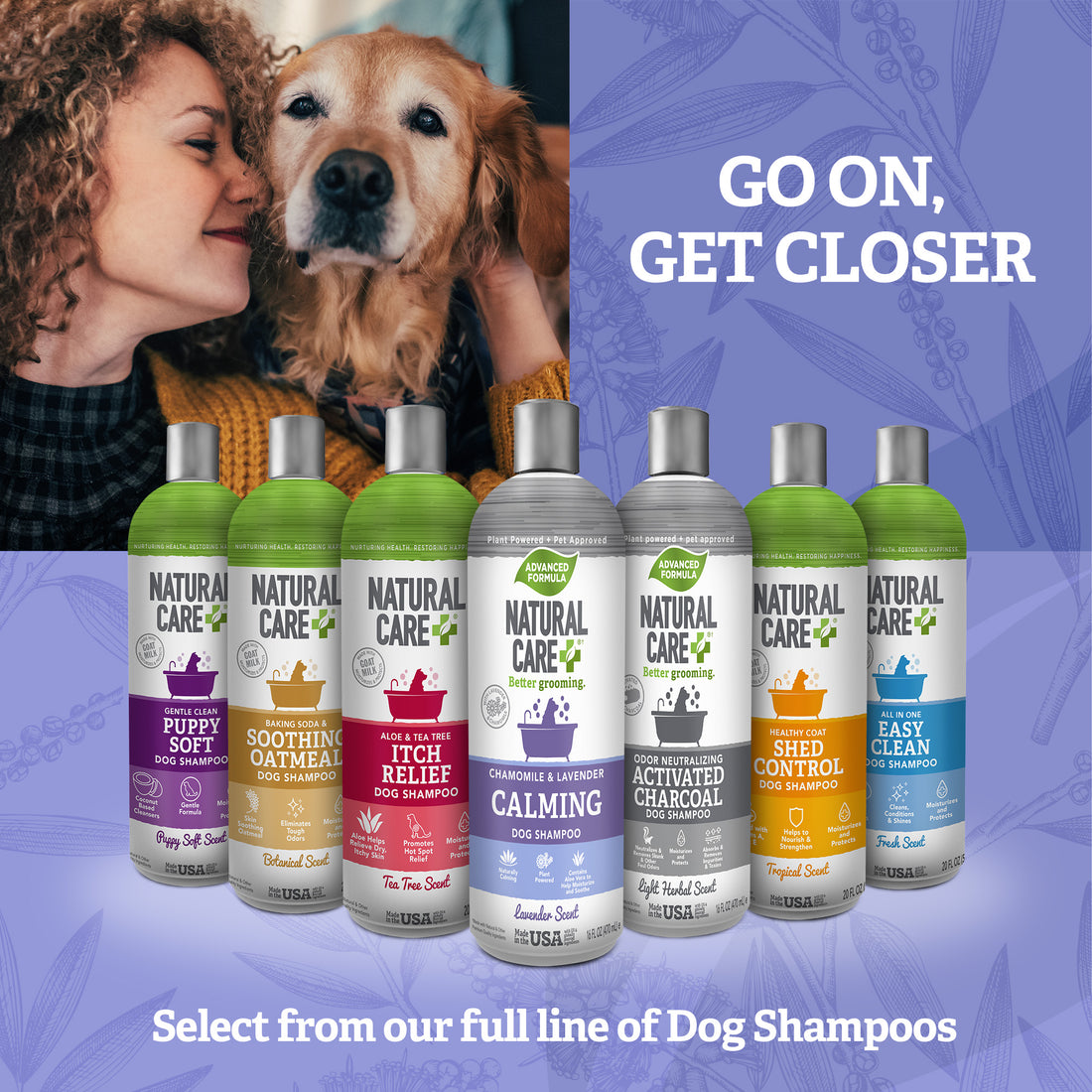 Dog Calming Shampoo | Natural Care - Skin Calming Dog Shampoo For Chewing