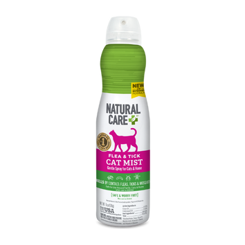 natural care flea and tick spray for cats front 