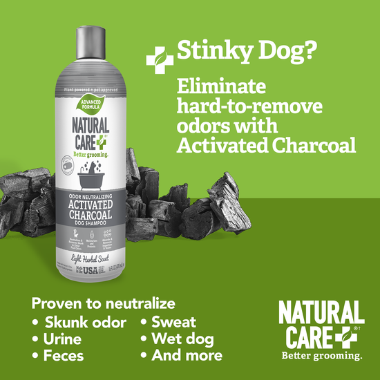 Dog Activated Charcoal Shampoo Natural Care