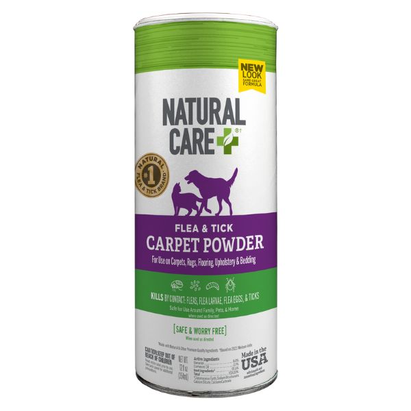 Flea & Tick Carpet Powder Natural Care
