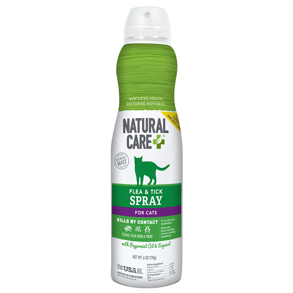 Flea and tick spray for cats with no harsh chemicals Natural Care
